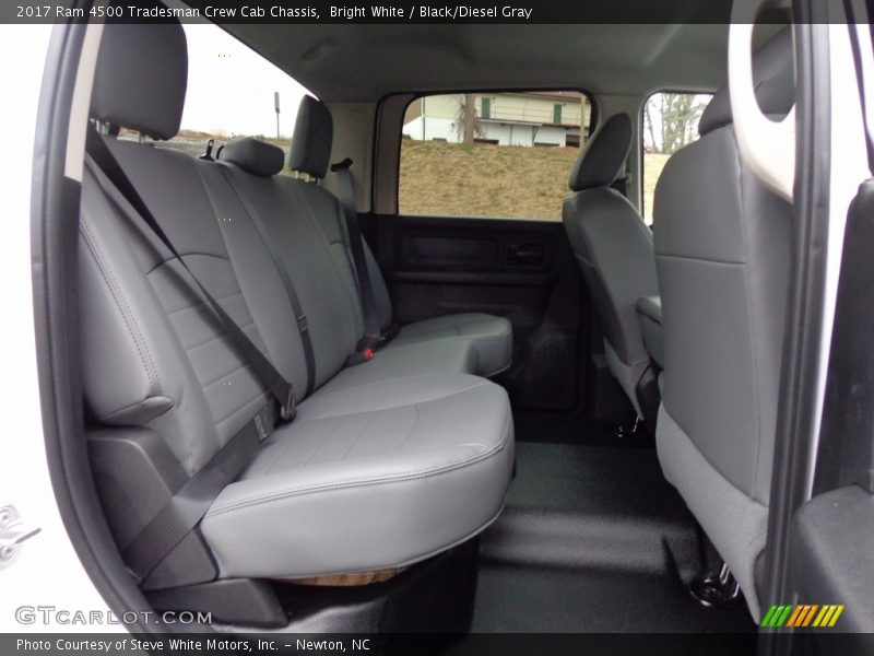 Bright White / Black/Diesel Gray 2017 Ram 4500 Tradesman Crew Cab Chassis