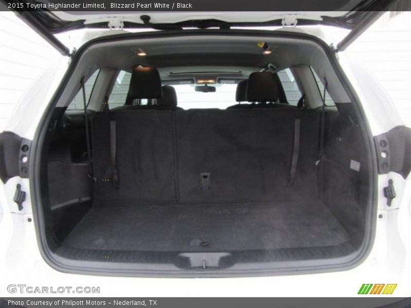 Blizzard Pearl White / Black 2015 Toyota Highlander Limited