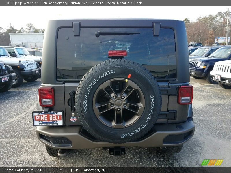 Granite Crystal Metallic / Black 2017 Jeep Wrangler 75th Anniversary Edition 4x4