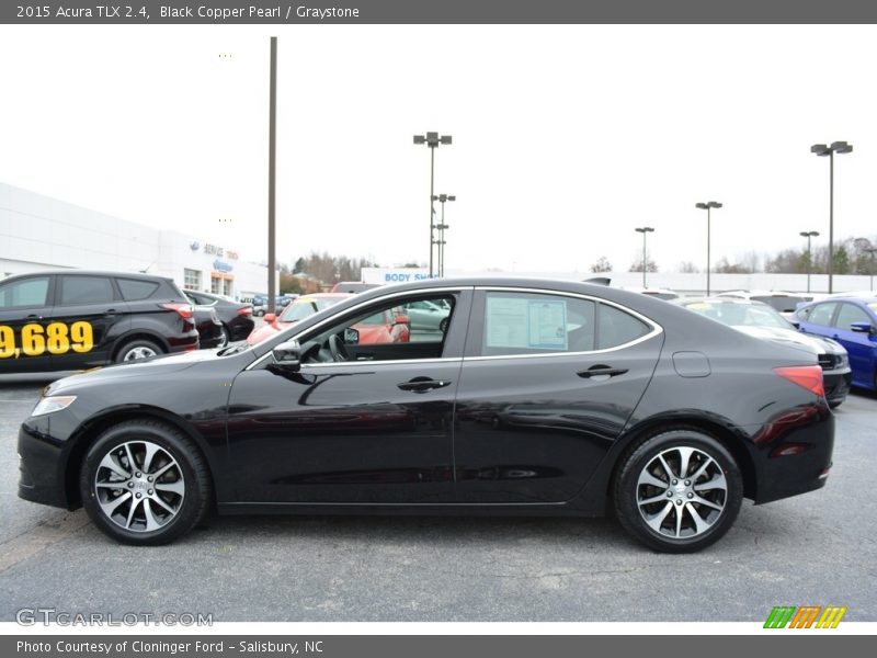 Black Copper Pearl / Graystone 2015 Acura TLX 2.4