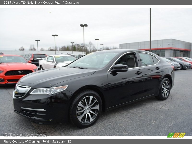 Black Copper Pearl / Graystone 2015 Acura TLX 2.4