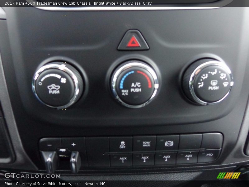 Bright White / Black/Diesel Gray 2017 Ram 4500 Tradesman Crew Cab Chassis