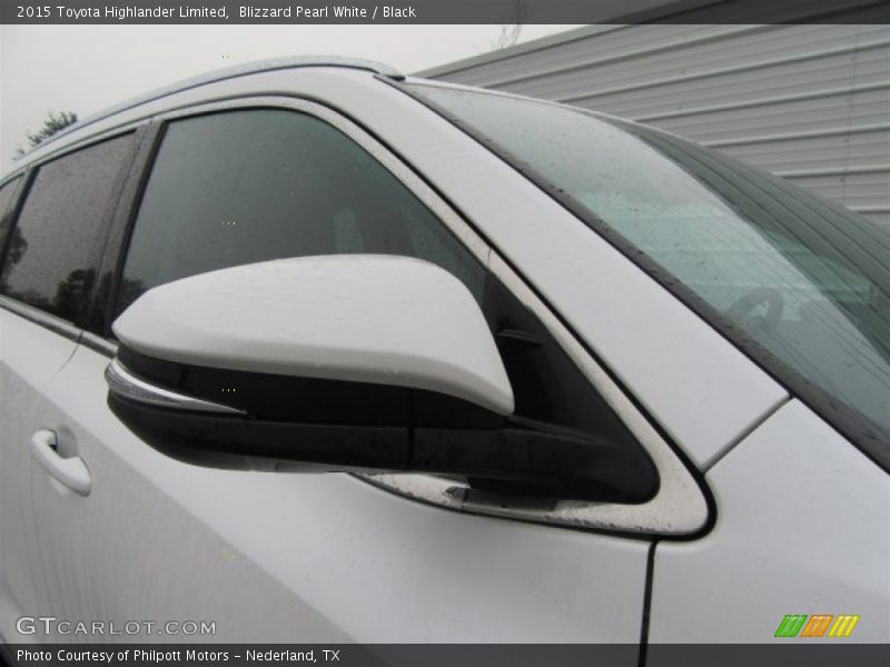Blizzard Pearl White / Black 2015 Toyota Highlander Limited