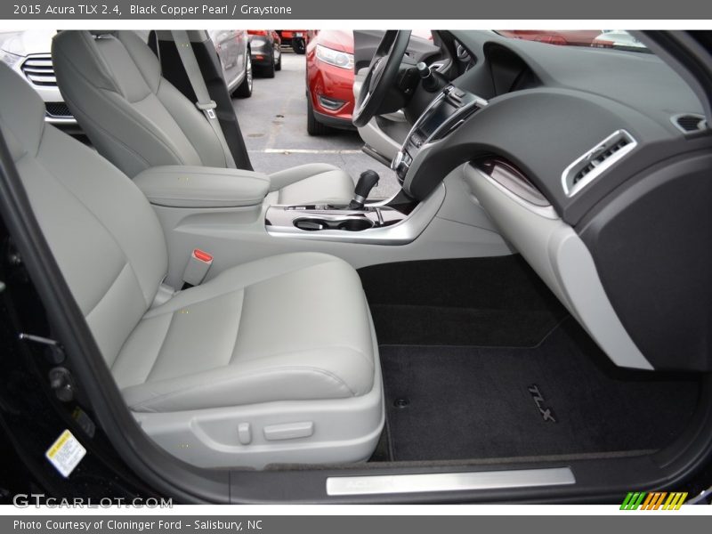 Black Copper Pearl / Graystone 2015 Acura TLX 2.4