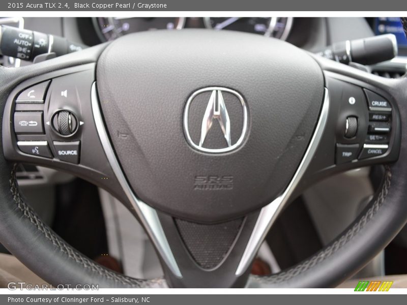 Black Copper Pearl / Graystone 2015 Acura TLX 2.4