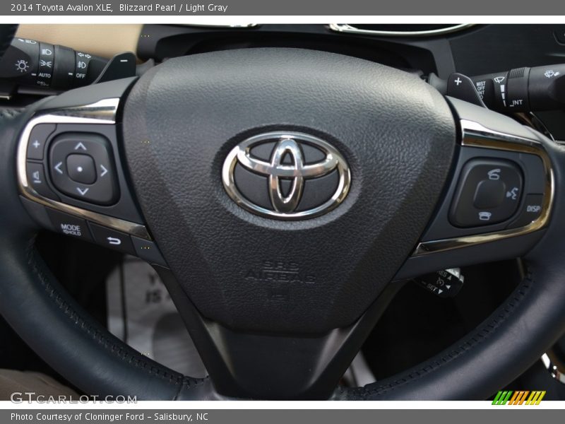 Blizzard Pearl / Light Gray 2014 Toyota Avalon XLE