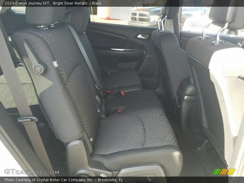 Bright Silver Metallic / Black 2014 Dodge Journey SXT