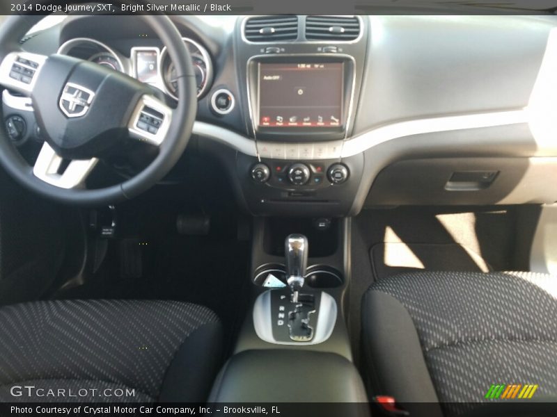 Bright Silver Metallic / Black 2014 Dodge Journey SXT