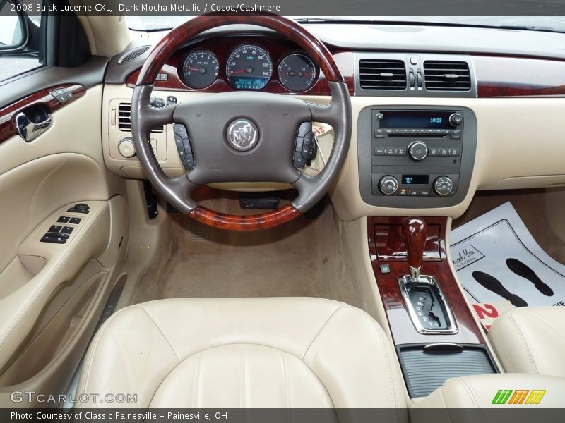 Dark Mocha Metallic / Cocoa/Cashmere 2008 Buick Lucerne CXL