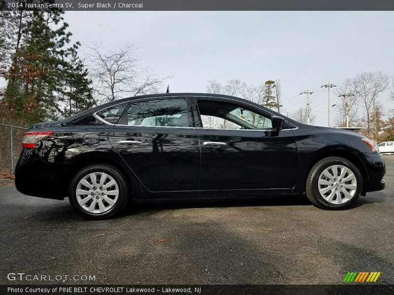 Super Black / Charcoal 2014 Nissan Sentra SV