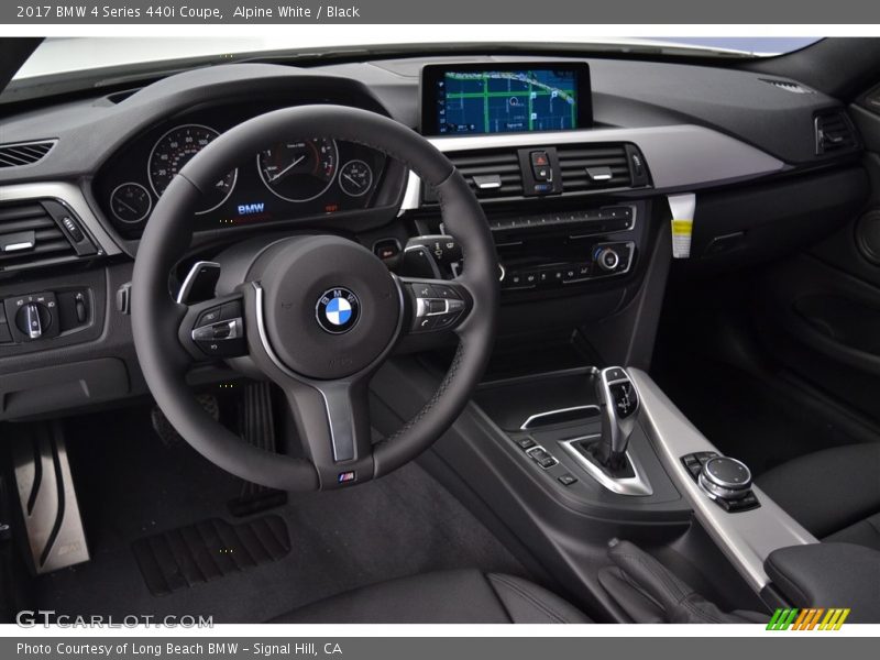 Alpine White / Black 2017 BMW 4 Series 440i Coupe