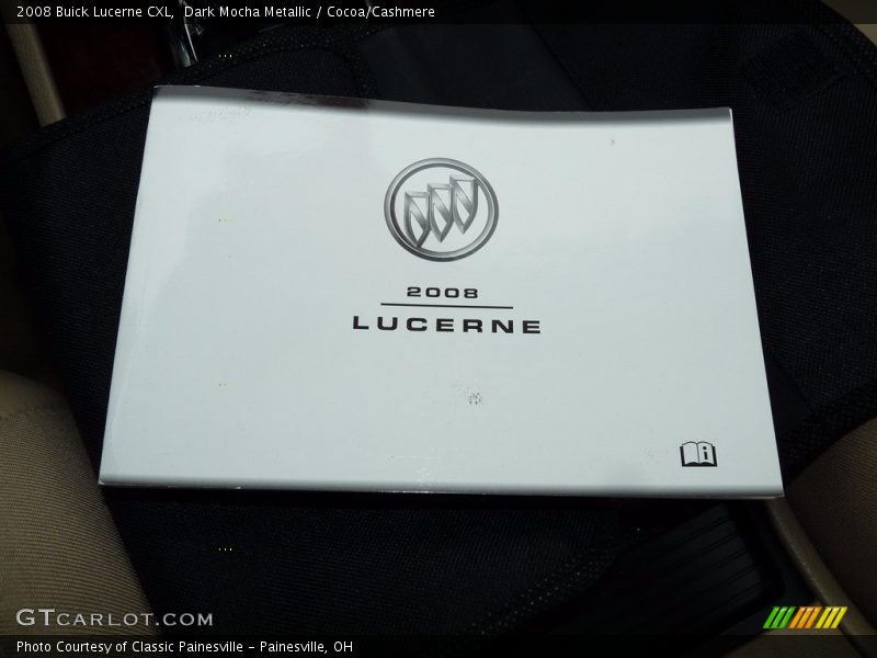 Dark Mocha Metallic / Cocoa/Cashmere 2008 Buick Lucerne CXL