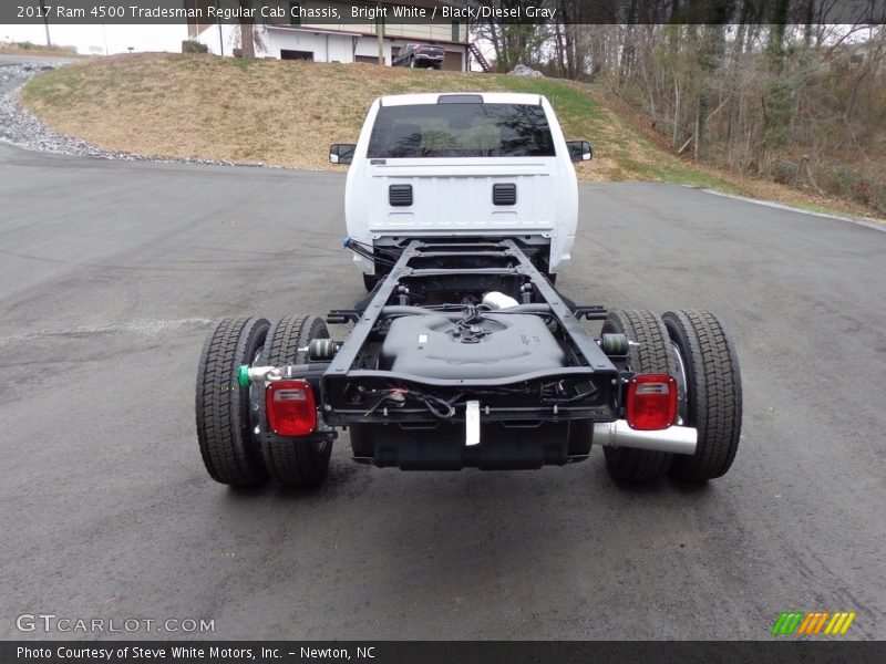 Bright White / Black/Diesel Gray 2017 Ram 4500 Tradesman Regular Cab Chassis