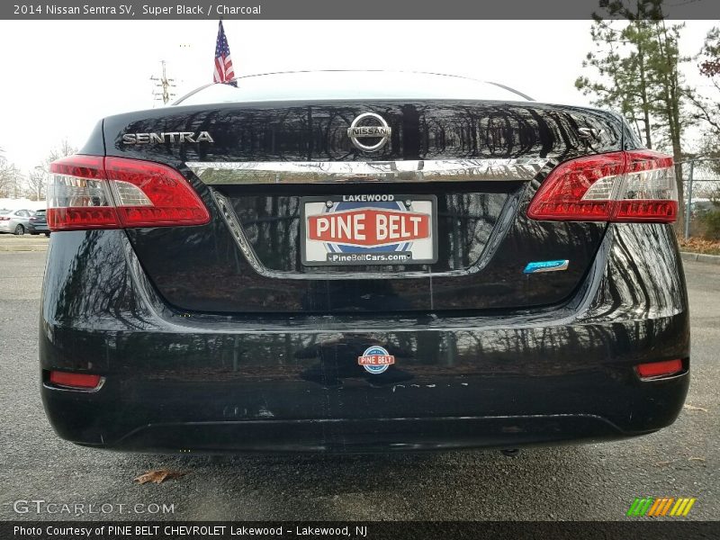 Super Black / Charcoal 2014 Nissan Sentra SV