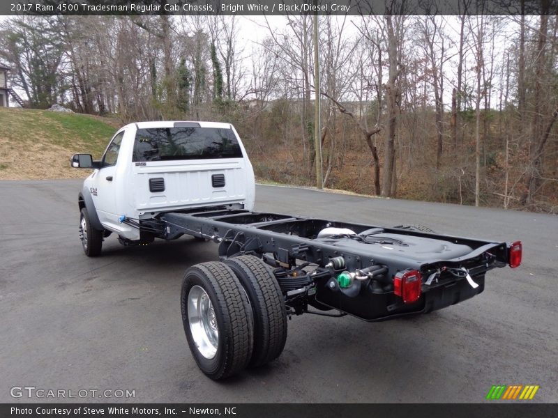 Bright White / Black/Diesel Gray 2017 Ram 4500 Tradesman Regular Cab Chassis