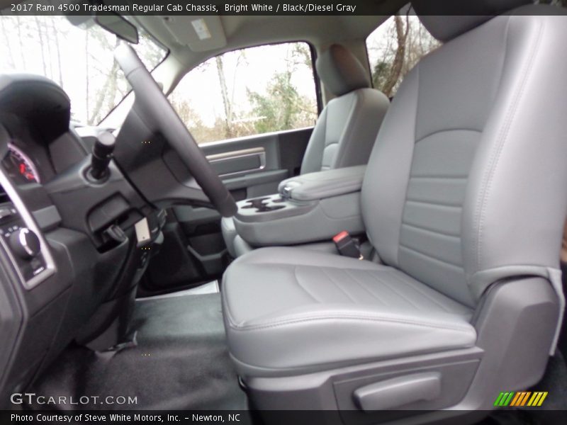 Front Seat of 2017 4500 Tradesman Regular Cab Chassis