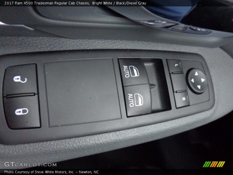 Controls of 2017 4500 Tradesman Regular Cab Chassis