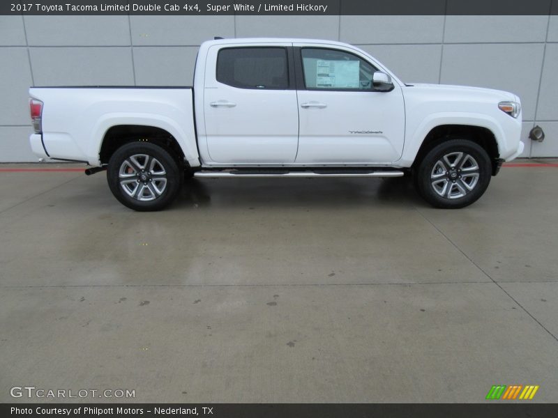  2017 Tacoma Limited Double Cab 4x4 Super White