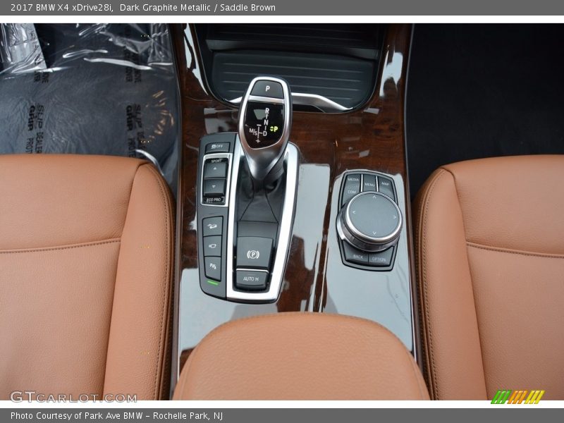 Dark Graphite Metallic / Saddle Brown 2017 BMW X4 xDrive28i
