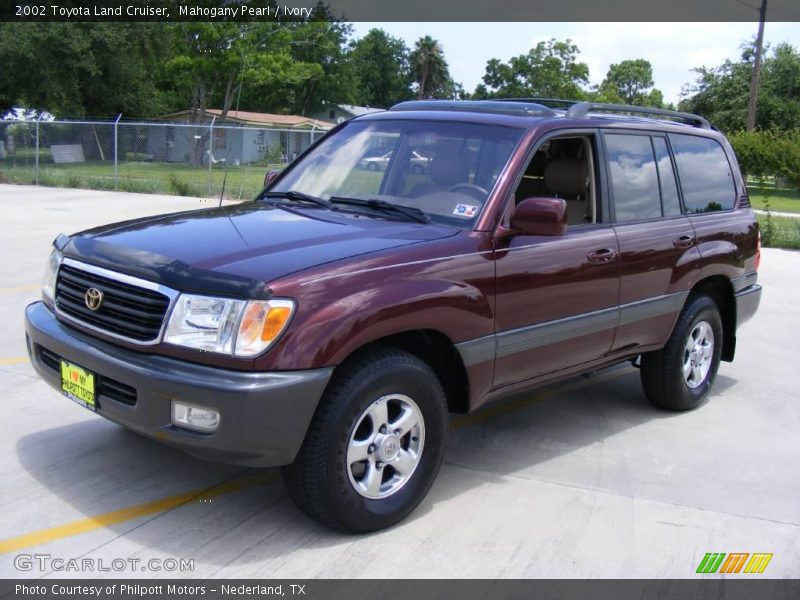 Mahogany Pearl / Ivory 2002 Toyota Land Cruiser