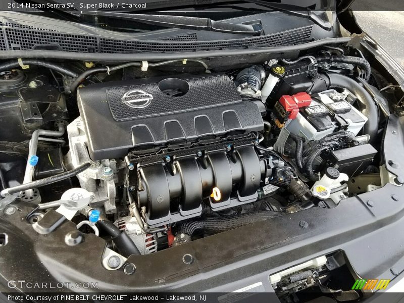 Super Black / Charcoal 2014 Nissan Sentra SV