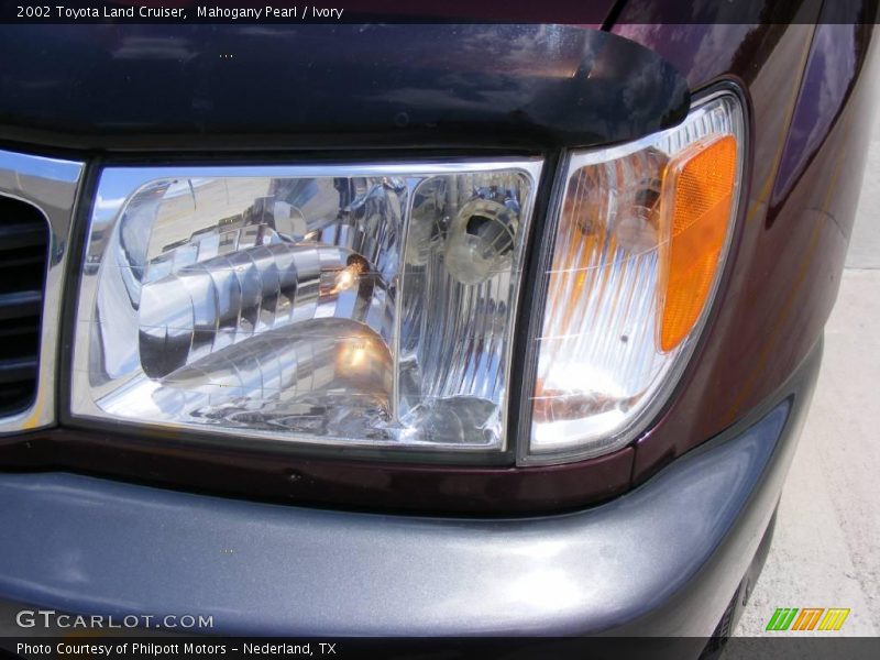 Mahogany Pearl / Ivory 2002 Toyota Land Cruiser