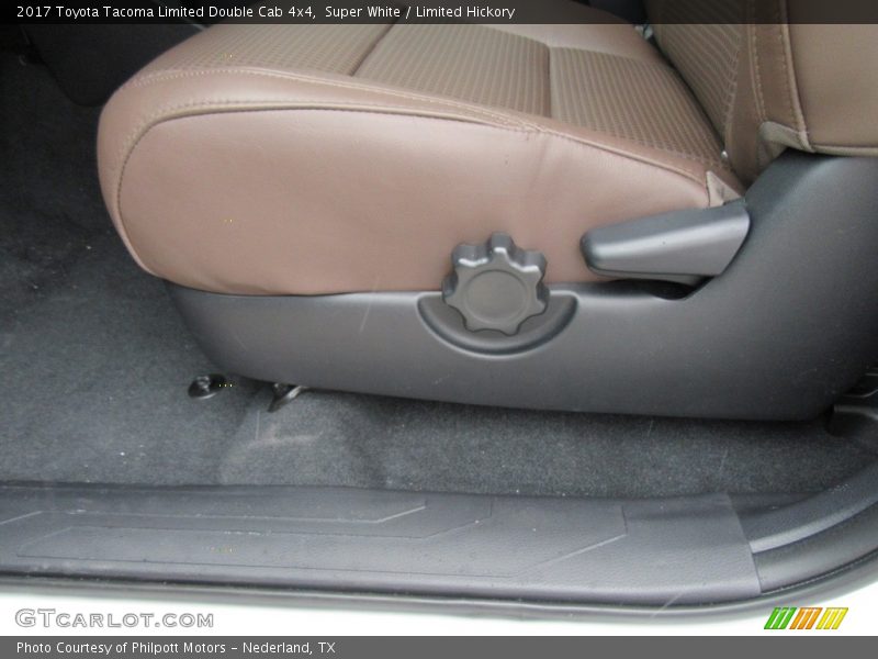 Front Seat of 2017 Tacoma Limited Double Cab 4x4