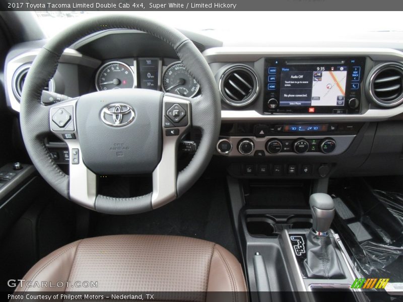 Dashboard of 2017 Tacoma Limited Double Cab 4x4