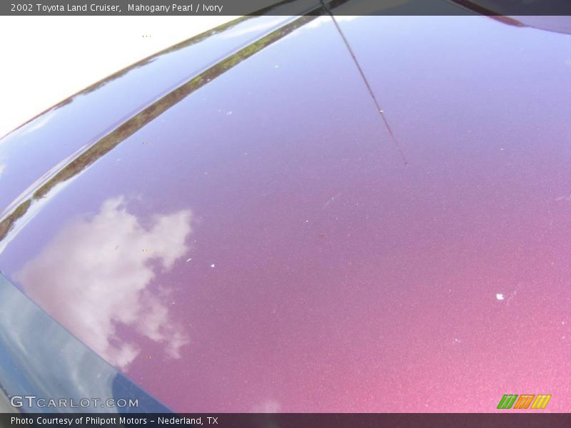 Mahogany Pearl / Ivory 2002 Toyota Land Cruiser