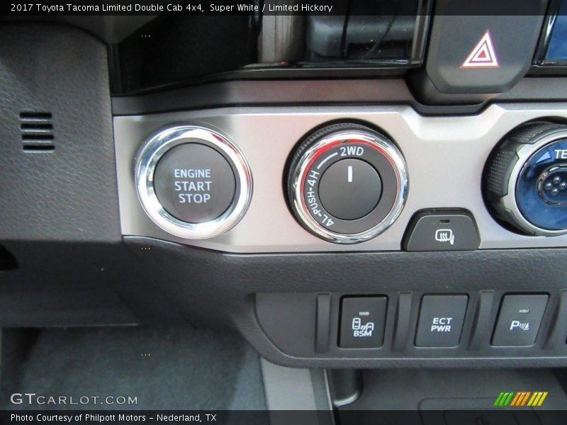 Controls of 2017 Tacoma Limited Double Cab 4x4