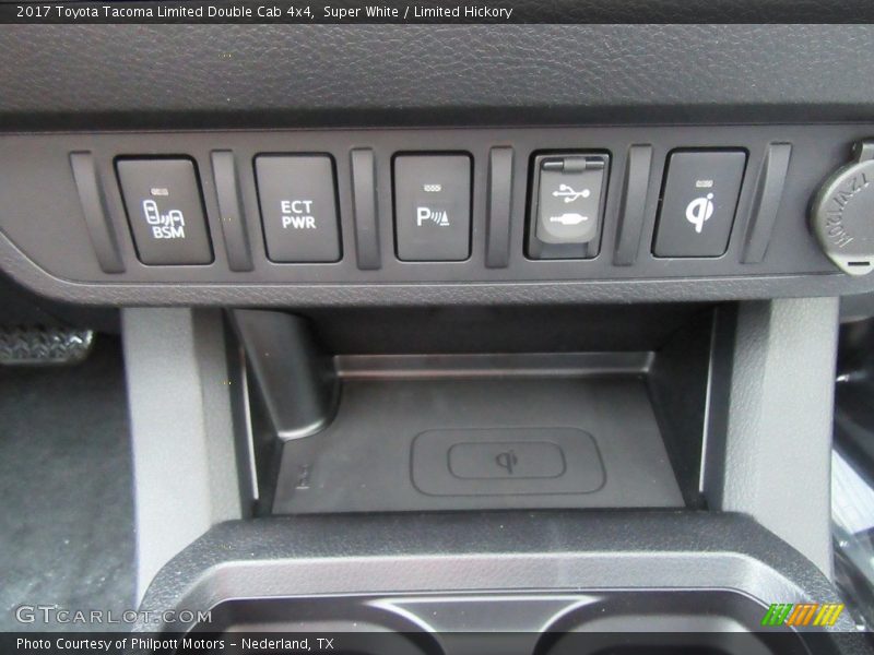 Controls of 2017 Tacoma Limited Double Cab 4x4