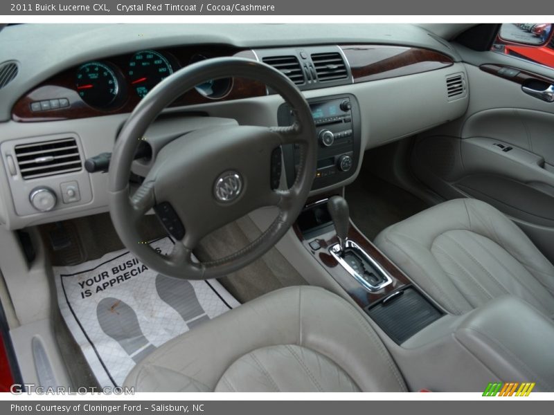 Crystal Red Tintcoat / Cocoa/Cashmere 2011 Buick Lucerne CXL