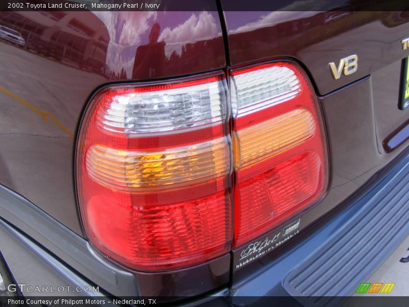 Mahogany Pearl / Ivory 2002 Toyota Land Cruiser