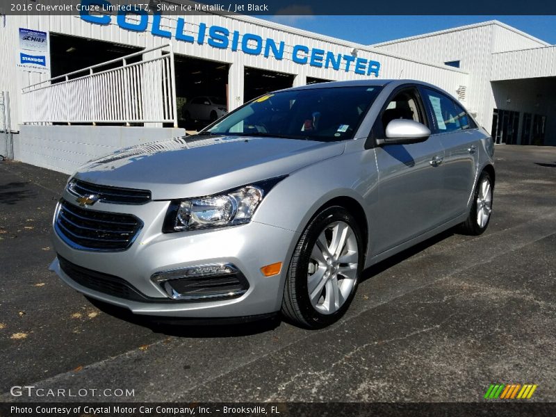 Silver Ice Metallic / Jet Black 2016 Chevrolet Cruze Limited LTZ