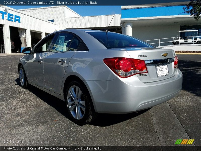 Silver Ice Metallic / Jet Black 2016 Chevrolet Cruze Limited LTZ