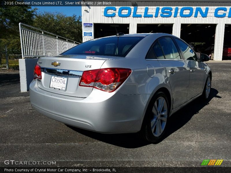 Silver Ice Metallic / Jet Black 2016 Chevrolet Cruze Limited LTZ