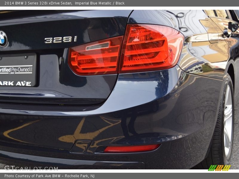 Imperial Blue Metallic / Black 2014 BMW 3 Series 328i xDrive Sedan