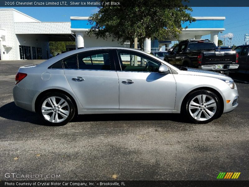 Silver Ice Metallic / Jet Black 2016 Chevrolet Cruze Limited LTZ