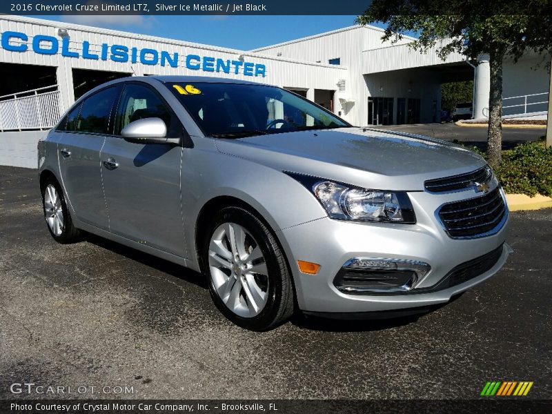 Silver Ice Metallic / Jet Black 2016 Chevrolet Cruze Limited LTZ
