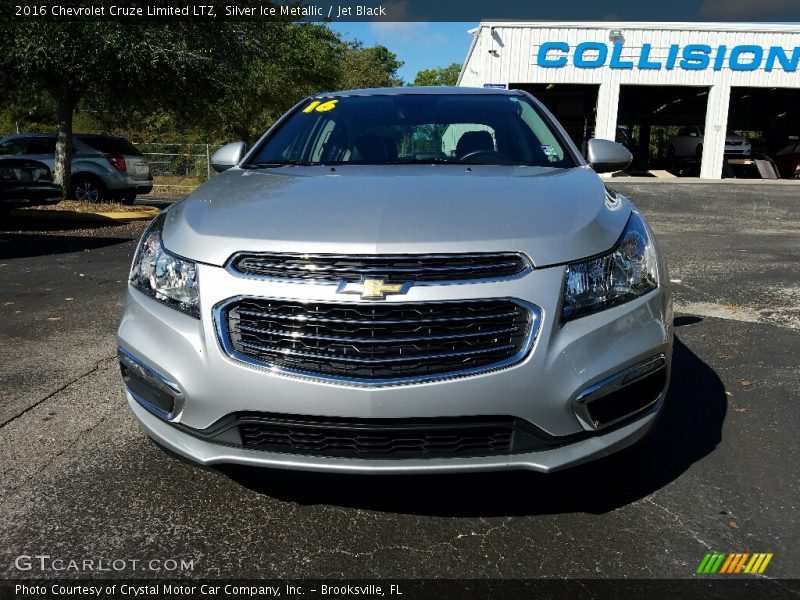 Silver Ice Metallic / Jet Black 2016 Chevrolet Cruze Limited LTZ