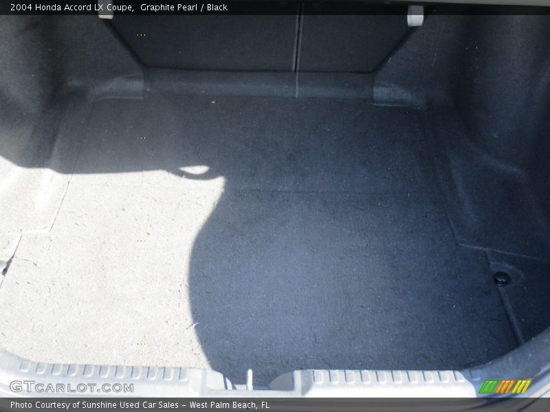 Graphite Pearl / Black 2004 Honda Accord LX Coupe