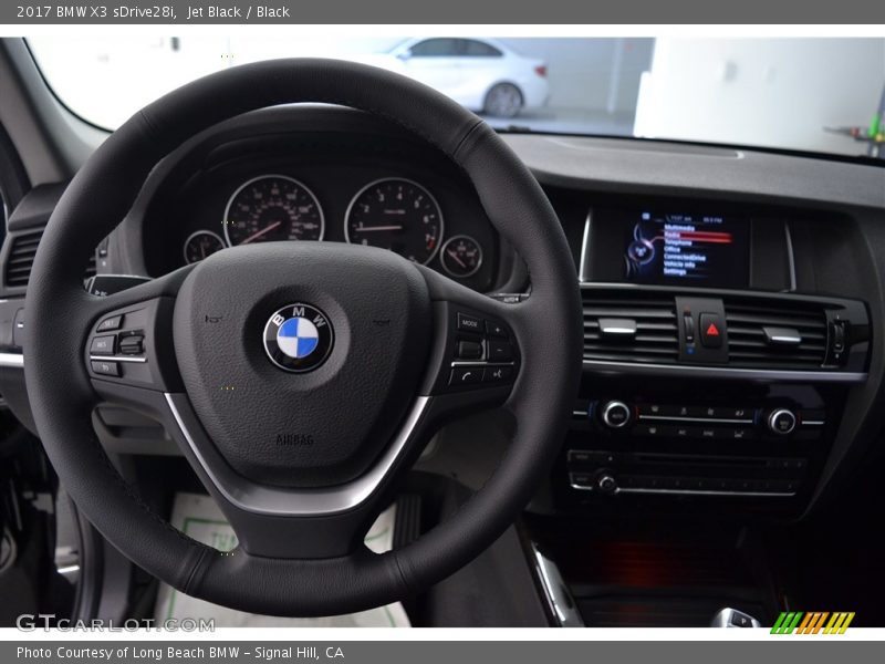 Jet Black / Black 2017 BMW X3 sDrive28i