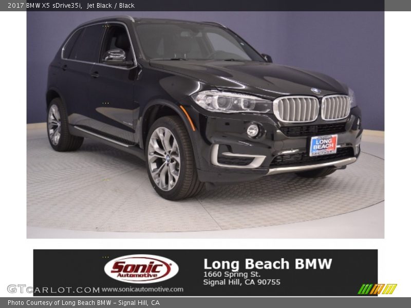 Jet Black / Black 2017 BMW X5 sDrive35i