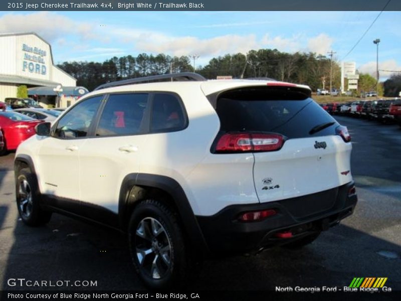 Bright White / Trailhawk Black 2015 Jeep Cherokee Trailhawk 4x4