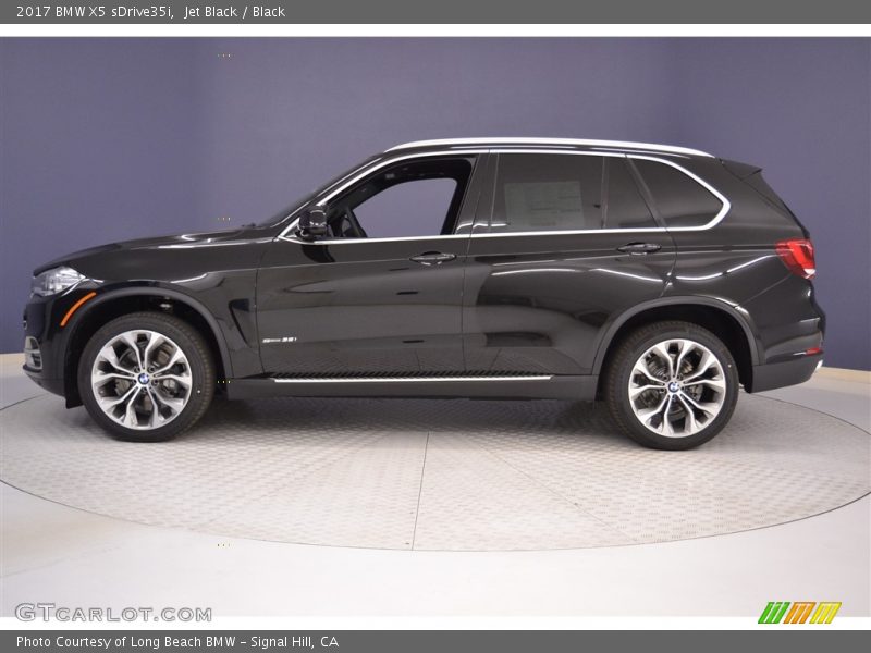 Jet Black / Black 2017 BMW X5 sDrive35i