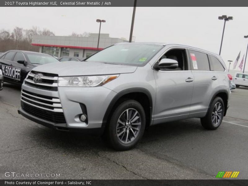 2017 Highlander XLE Celestial Silver Metallic