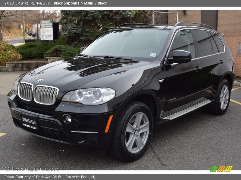 Black Sapphire Metallic / Black 2013 BMW X5 xDrive 35d