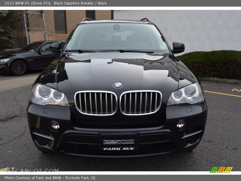 Black Sapphire Metallic / Black 2013 BMW X5 xDrive 35d
