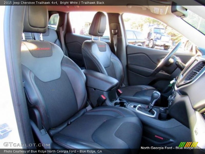 Bright White / Trailhawk Black 2015 Jeep Cherokee Trailhawk 4x4
