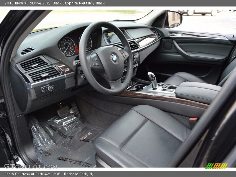 Black Sapphire Metallic / Black 2013 BMW X5 xDrive 35d